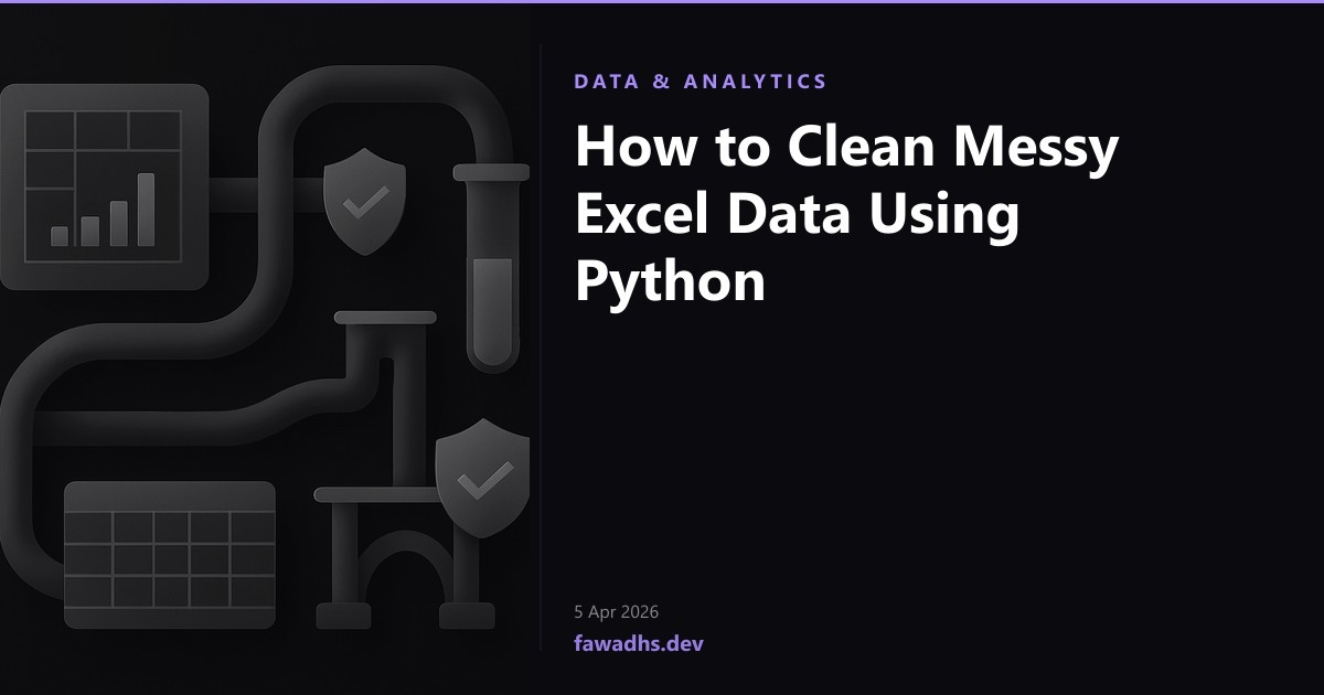 How to Clean Messy Excel Data Using Python