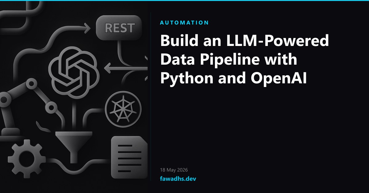Build an LLM-Powered Data Pipeline with Python and OpenAI